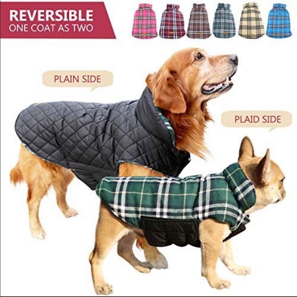 Kuoser Other - Kuoser Green Plaid Dog Vest
